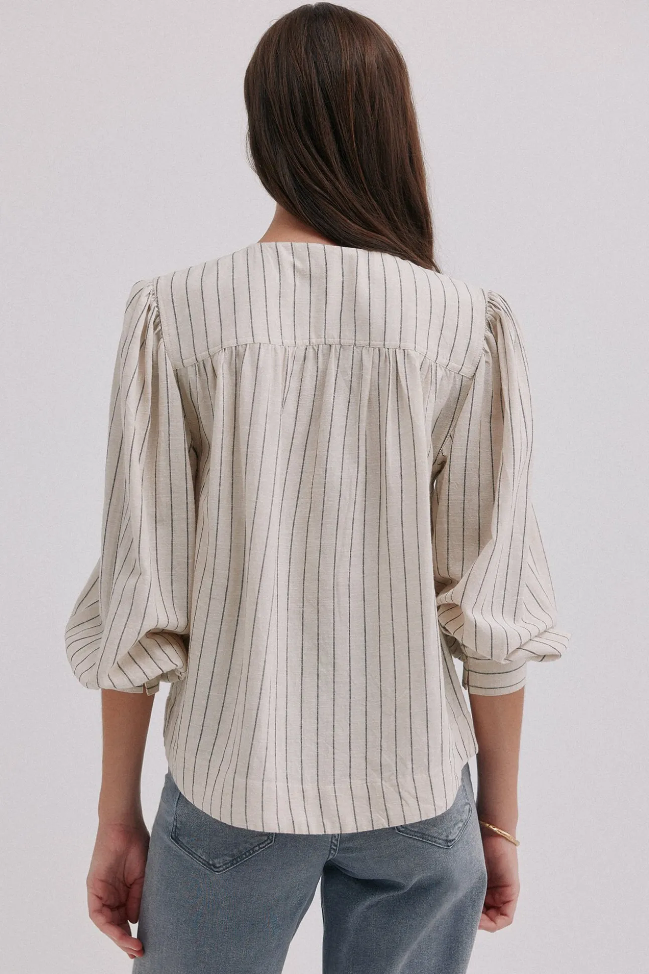 Griselda. Blusa riscas