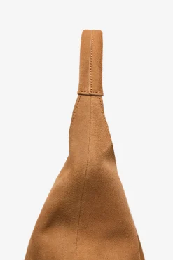 Hobo de couro trançado