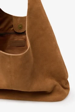 Hobo de couro trançado