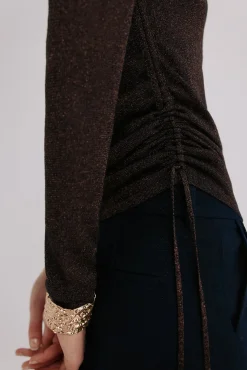 Imani. Camisola com franzidos