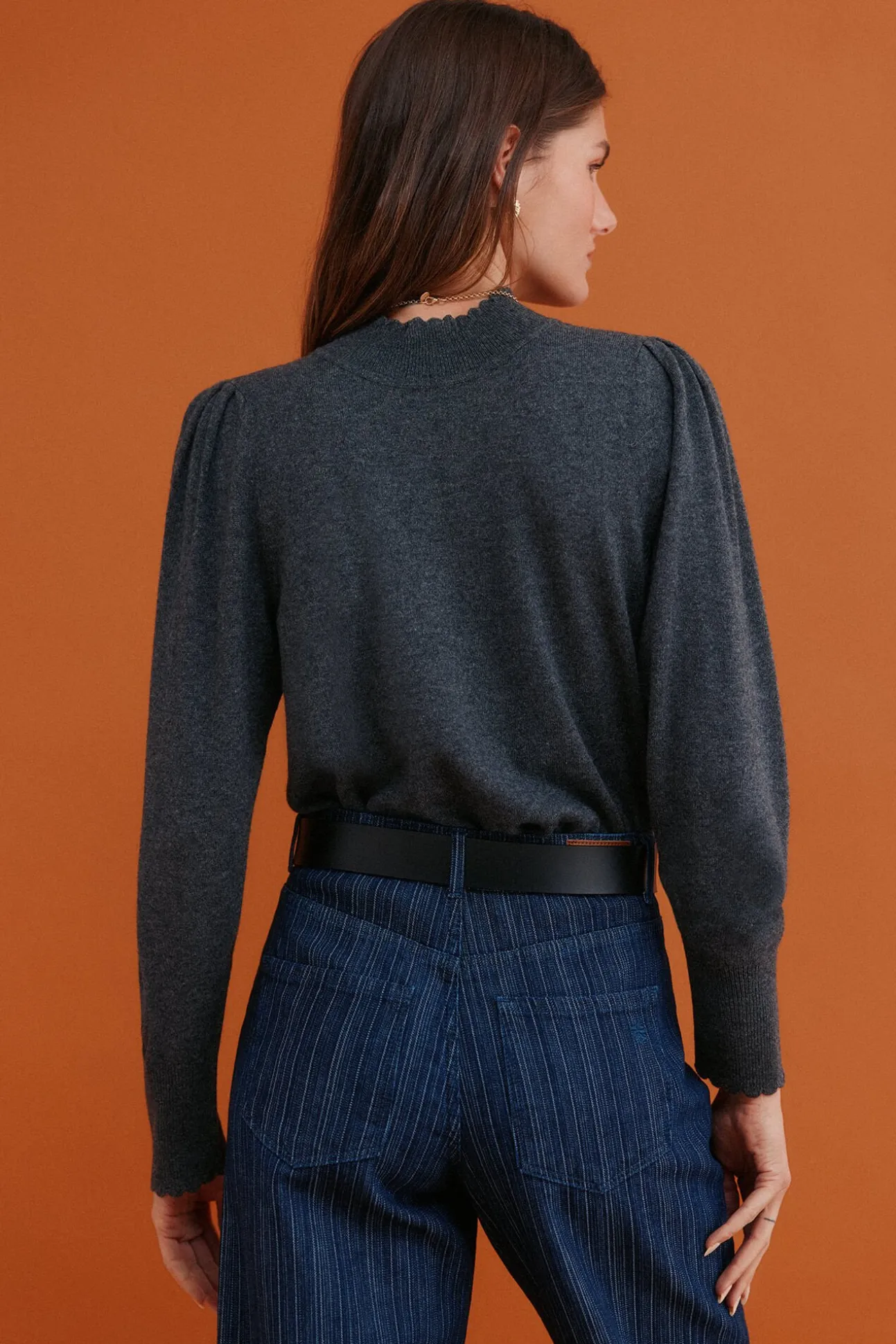 Ingrid. Camisola de manga comprida