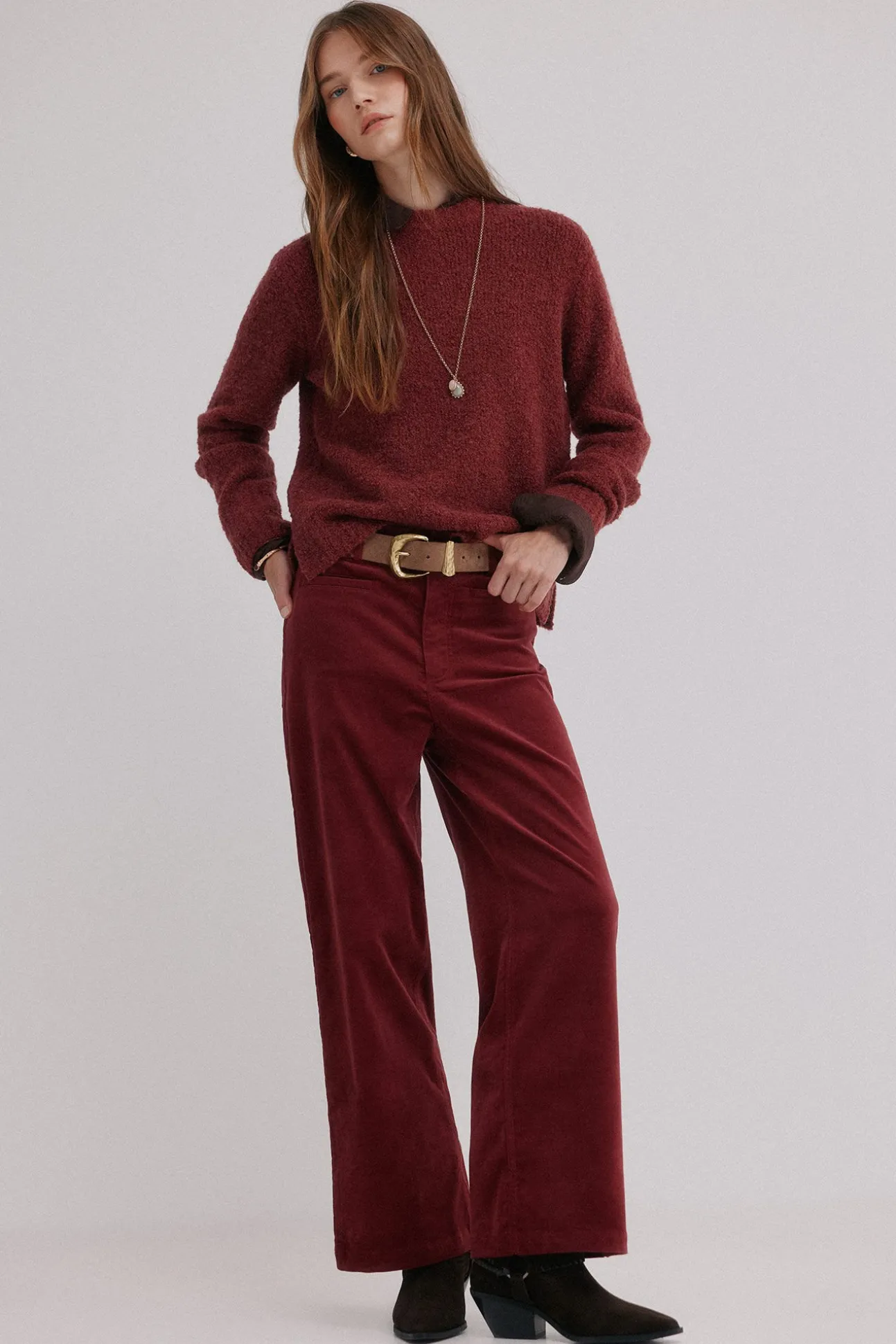 Irati. Camisola bouclé