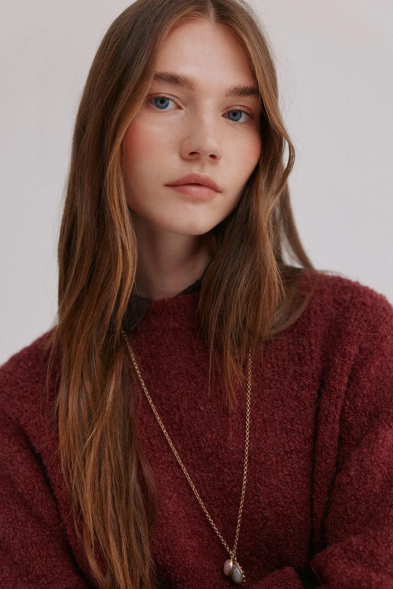 Irati. Camisola bouclé