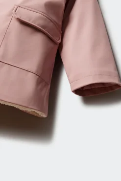 Jaqueta emborrachada para menina