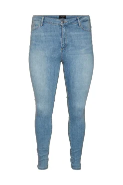 Jeans cigarro tamanho grande
