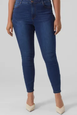 Jeans cigarro tamanho grande