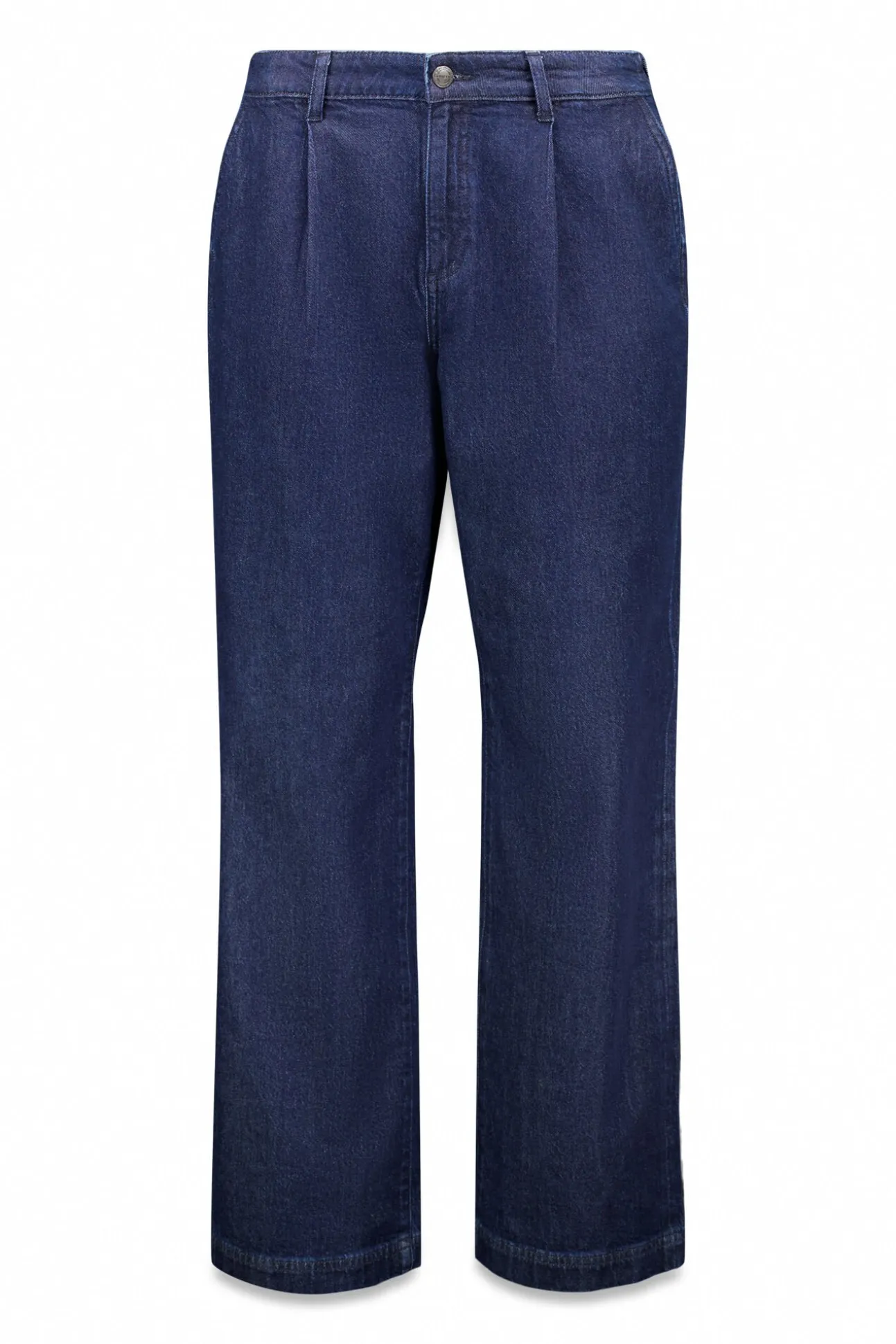 Jeans com pregas