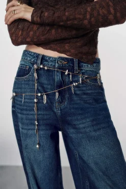 Jeans com punho