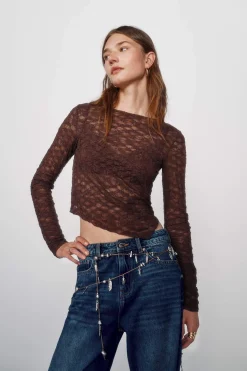 Jeans com punho