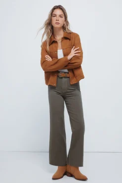 Jeans cor de marinheiro