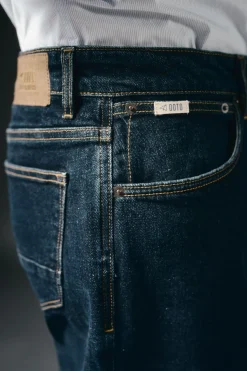 Jeans corte reto