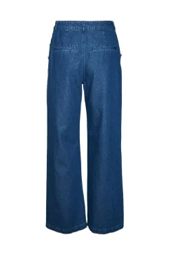 Jeans de cintura subida