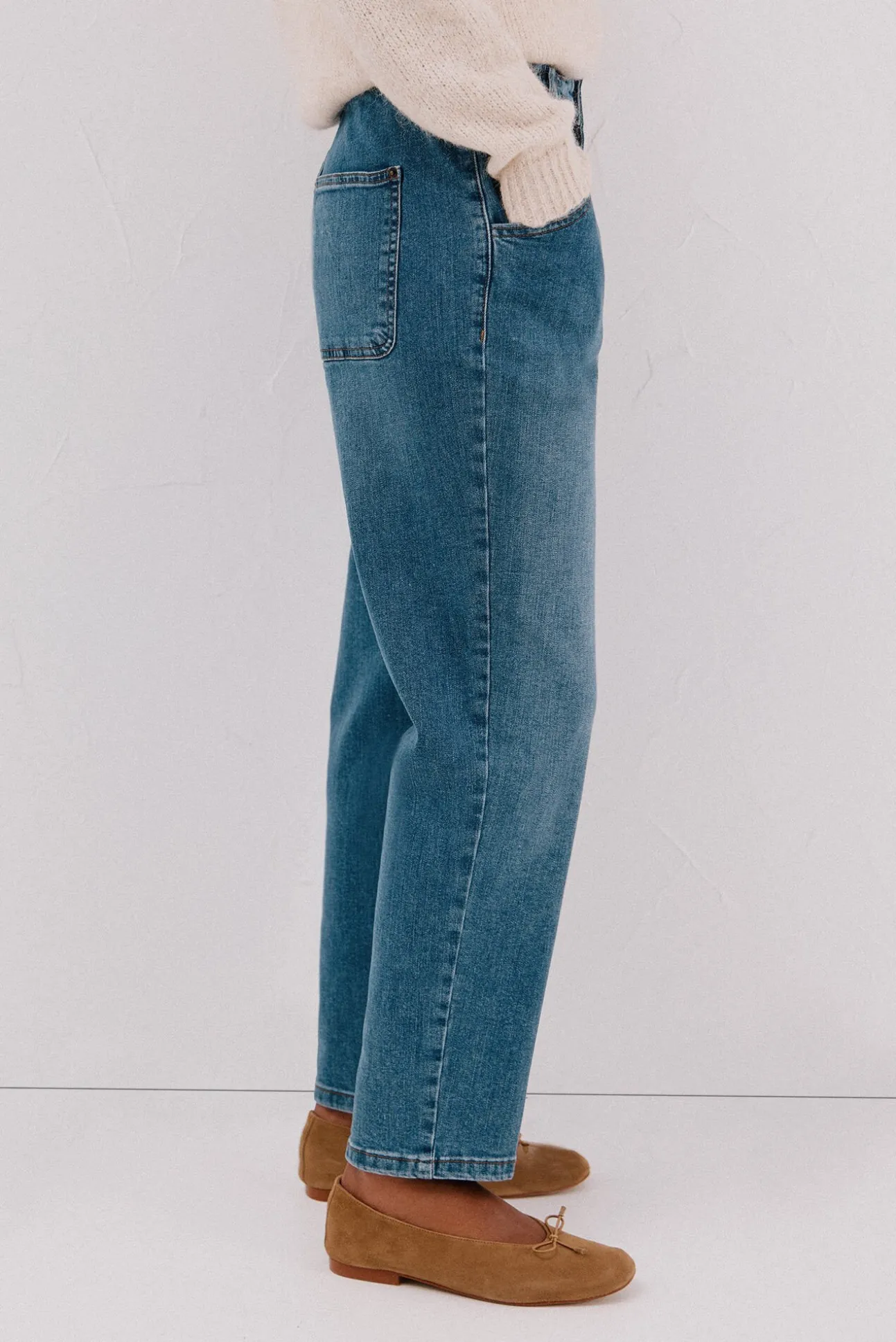 Jeans de corte fácil