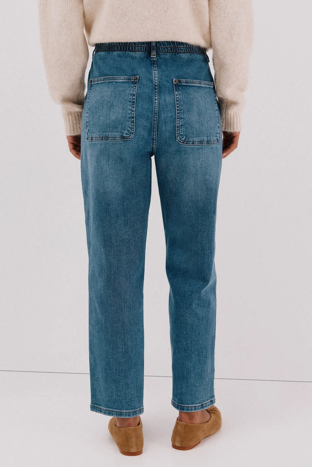 Jeans de corte fácil