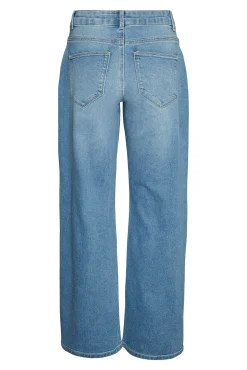 Jeans de perna larga