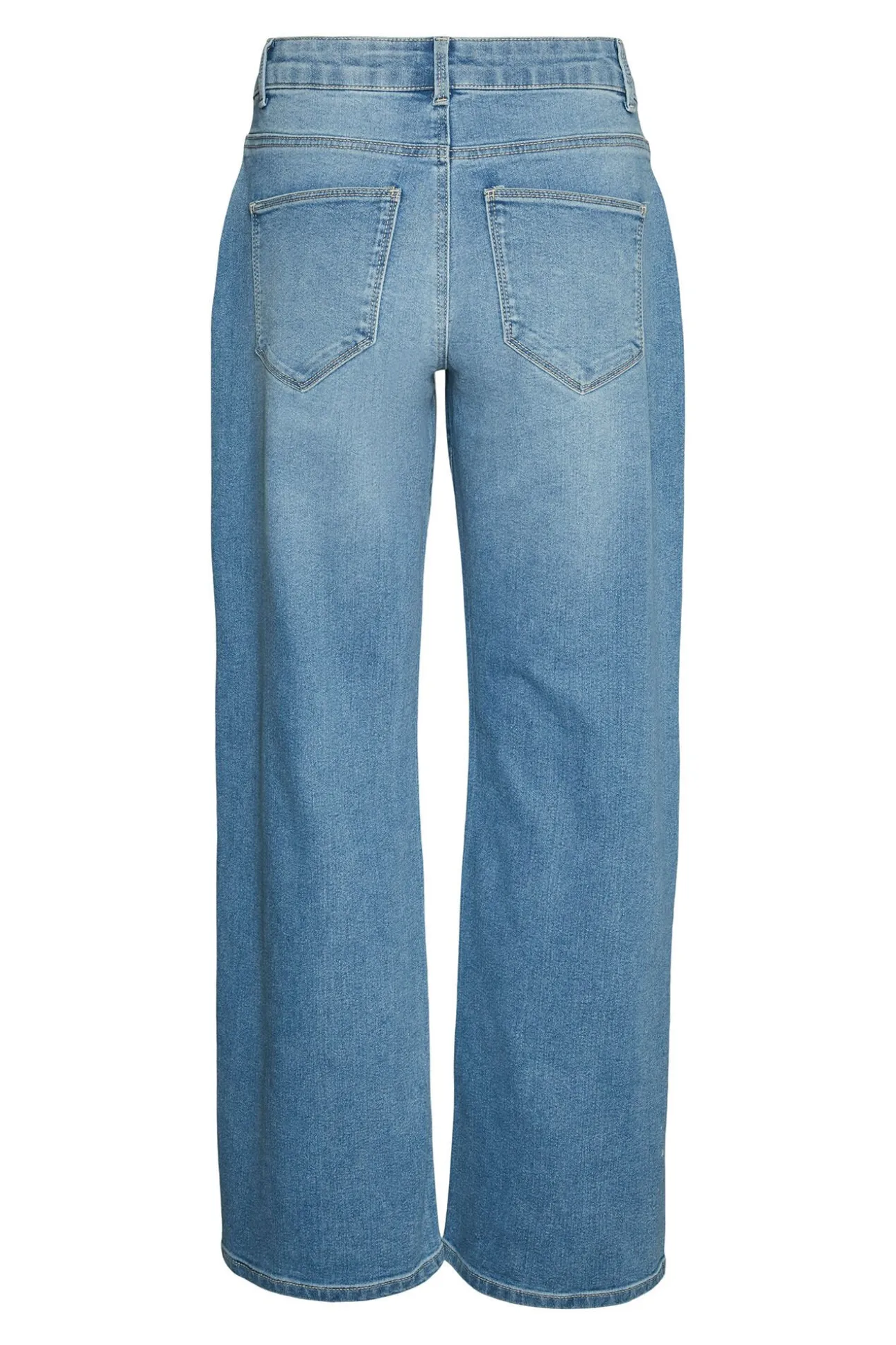 Jeans de perna larga