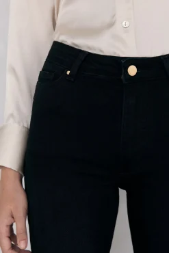 Jeans flare push-up