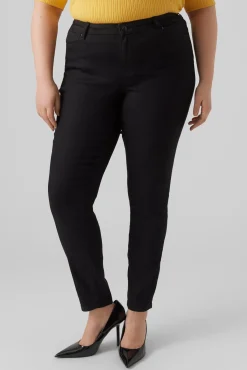 Jeans jegging tamanho grande