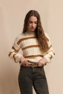 Jeans marrom tingido