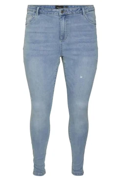 Jeans skinny tamanho grande