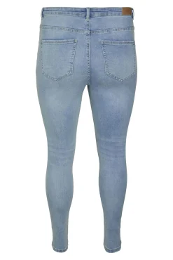 Jeans skinny tamanho grande