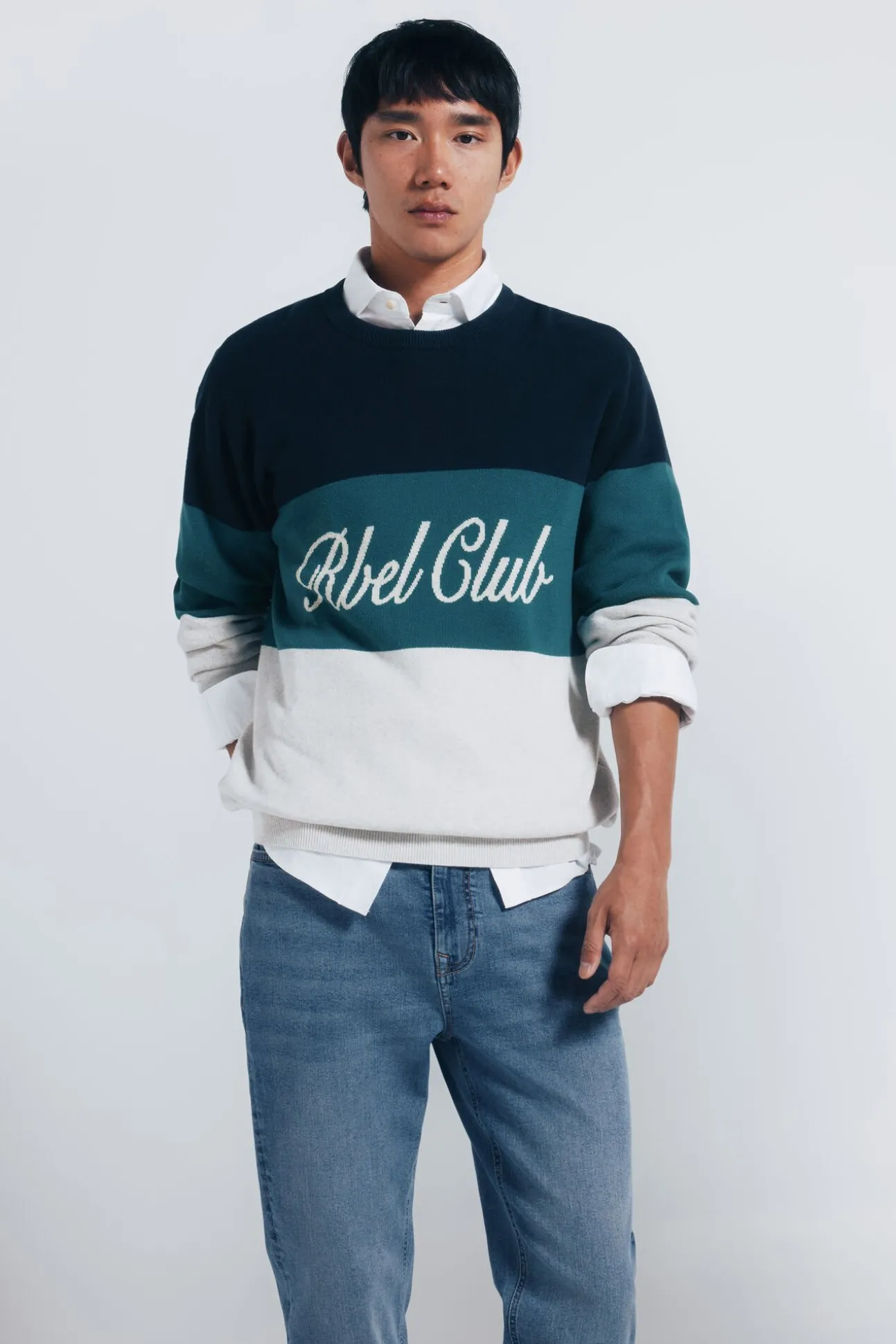 Jeans slim fit tingido