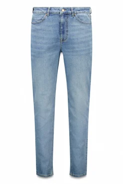 Jeans slim fit tingido