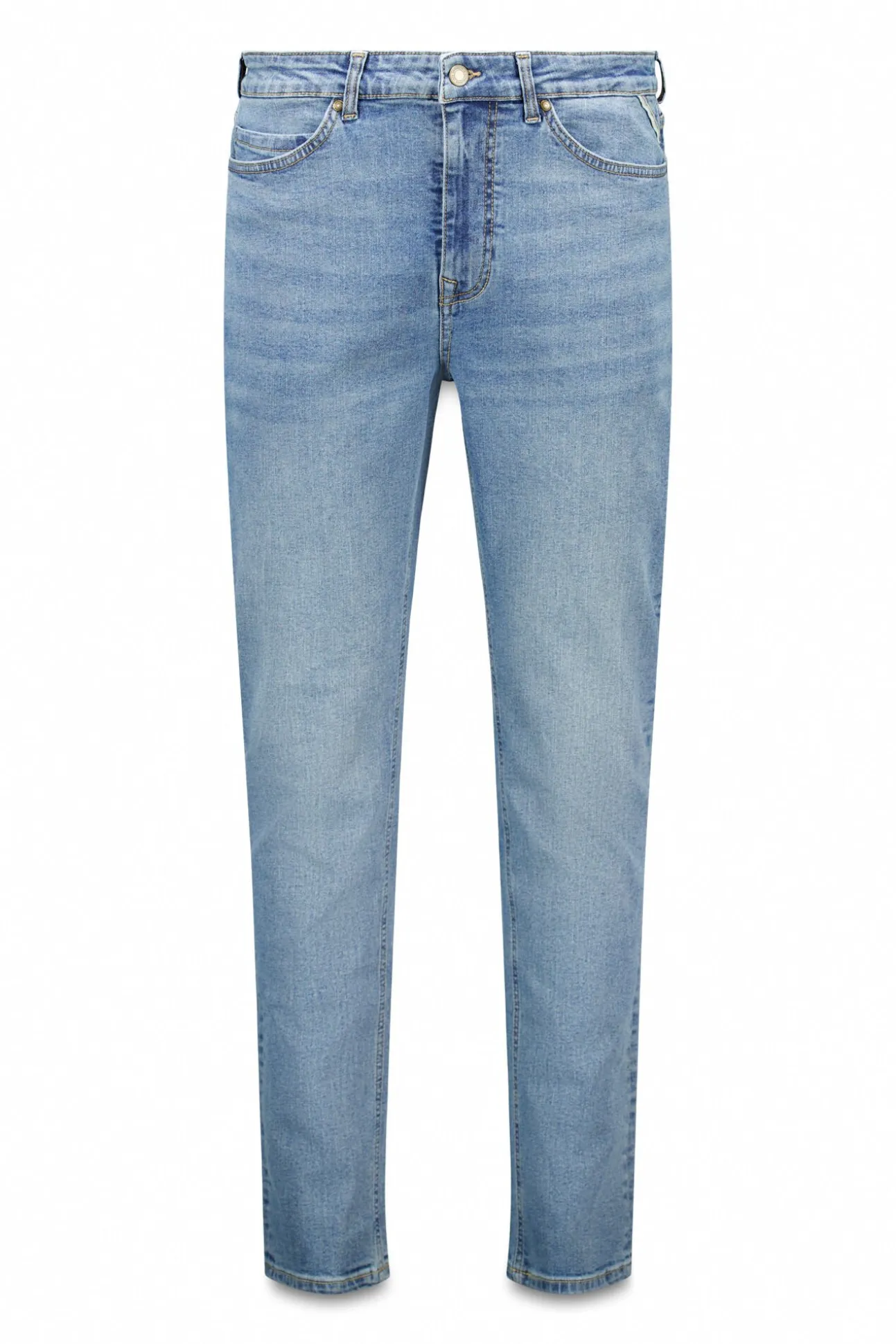 Jeans slim fit tingido