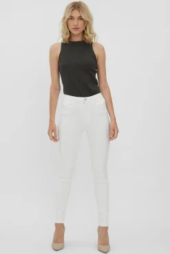 Jeans Sophia cigarro de cintura subida