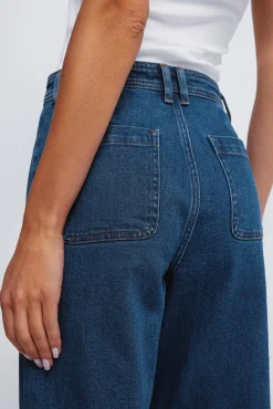 Jeans super flare confortável