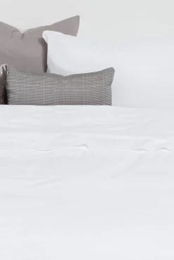 Lençol algodão percal. Cama 135-140 cm.