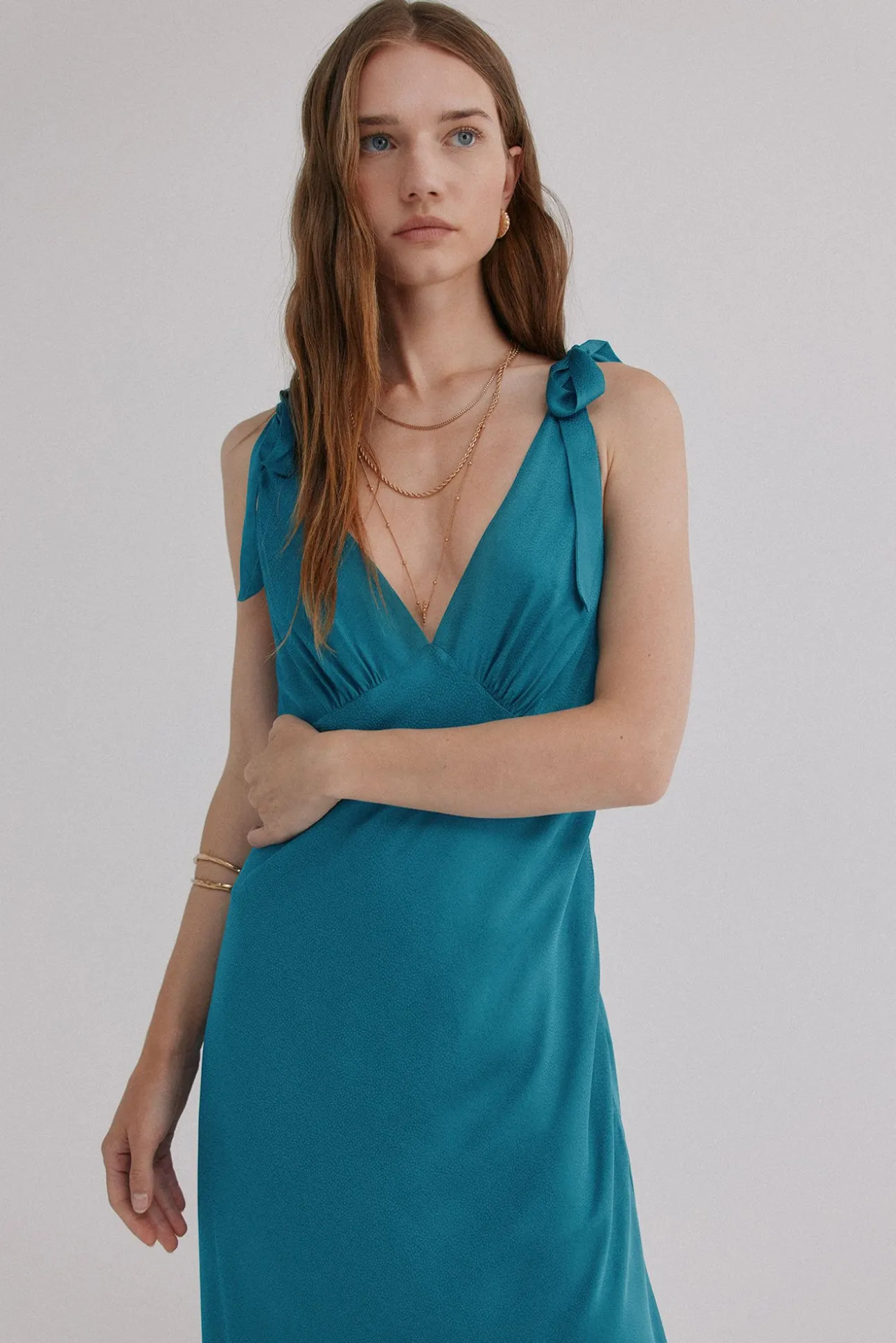 Leonor. Vestido fluido
