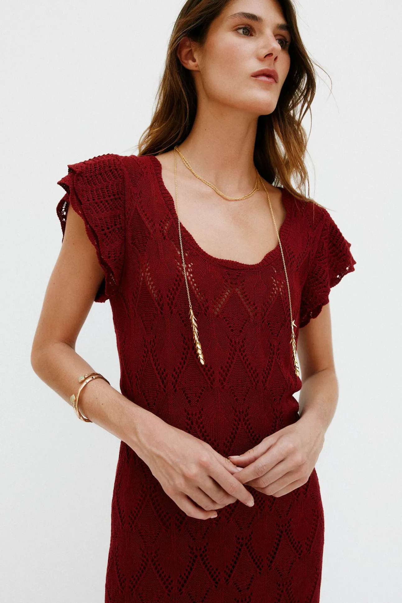 Lina. Vestido de malha