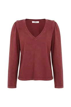 Maialen. T-shirt com efeito lavado