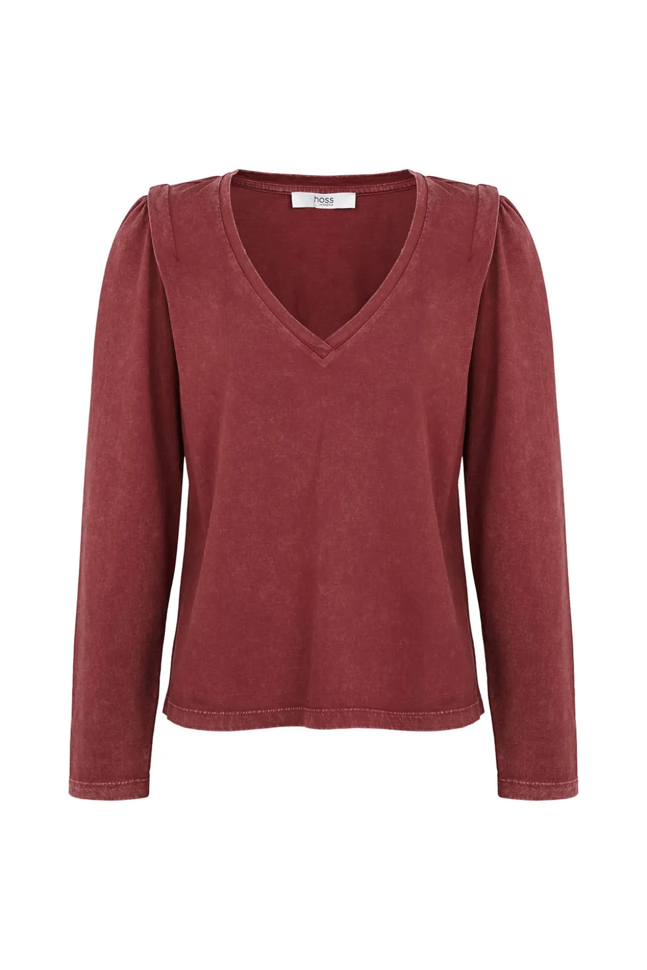 Maialen. T-shirt com efeito lavado