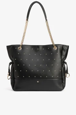 Mala tote bag com tachas
