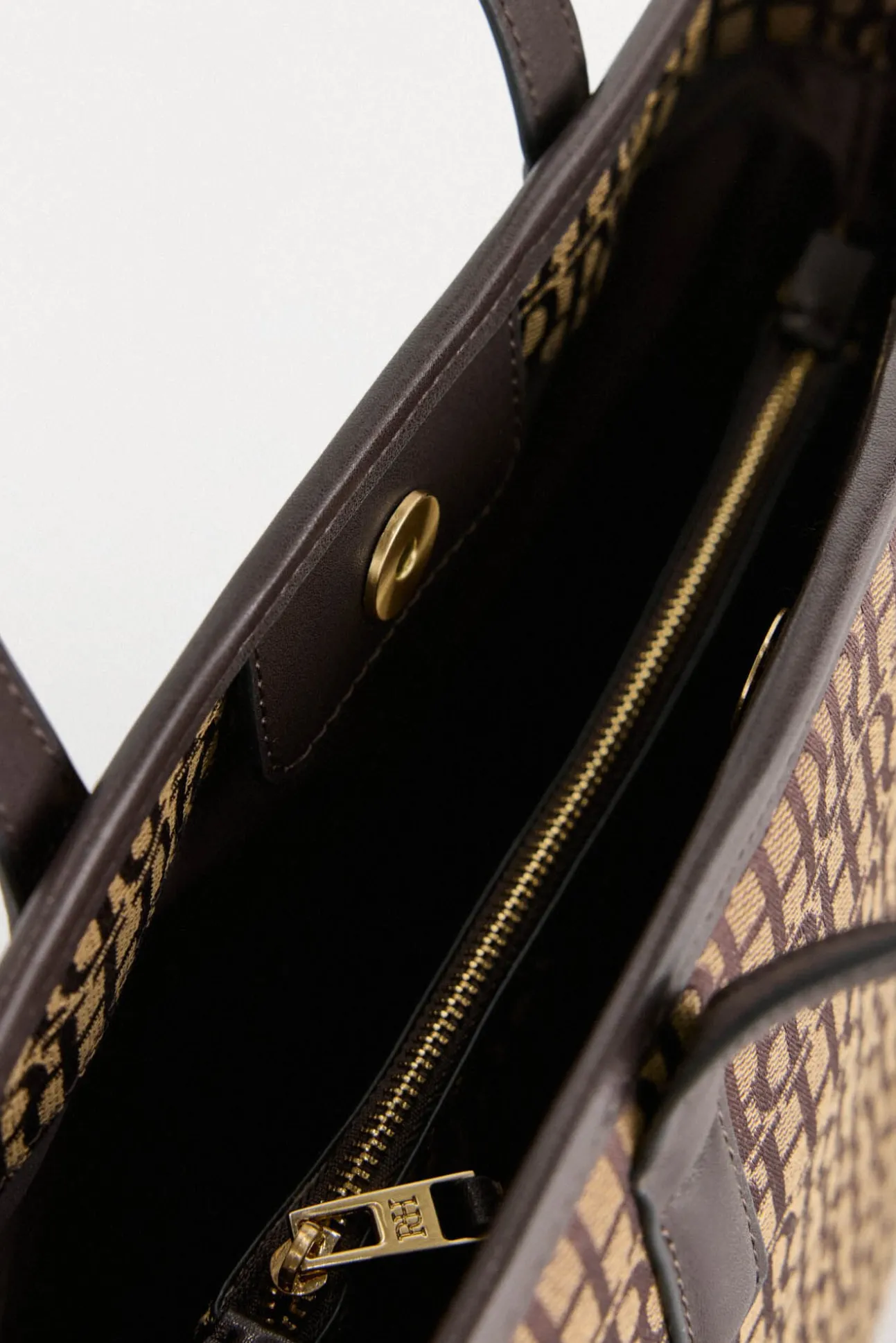 Mala tote em jacquard
