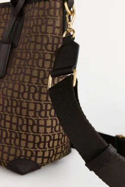 Mala tote em jacquard