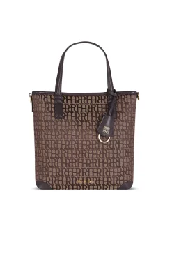Mala tote em jacquard