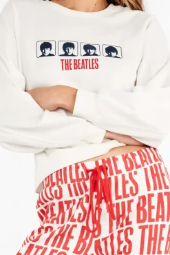 Malha de pijama de malha entrelaçada dos Beatles