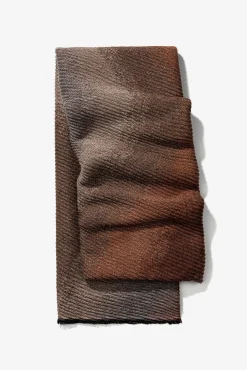 Manta de cachecol plissado estampado