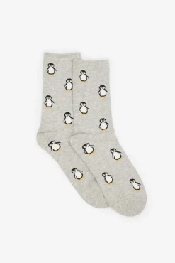 Meia longa de pinguim