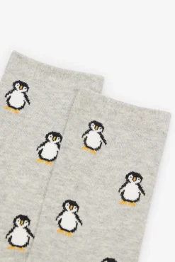 Meia longa de pinguim