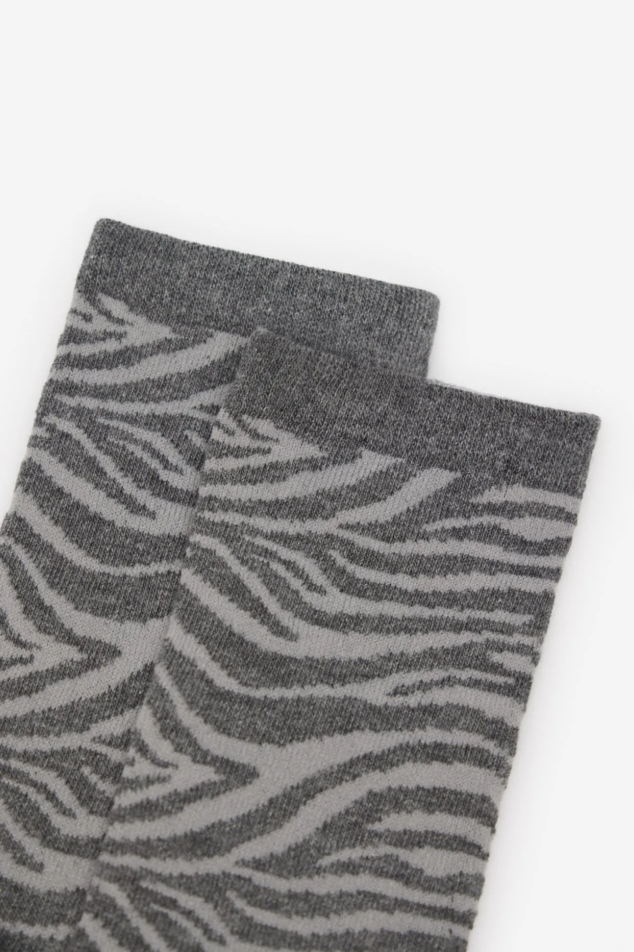 Meia zebra longa