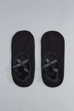 Meias de balé de algodão preto