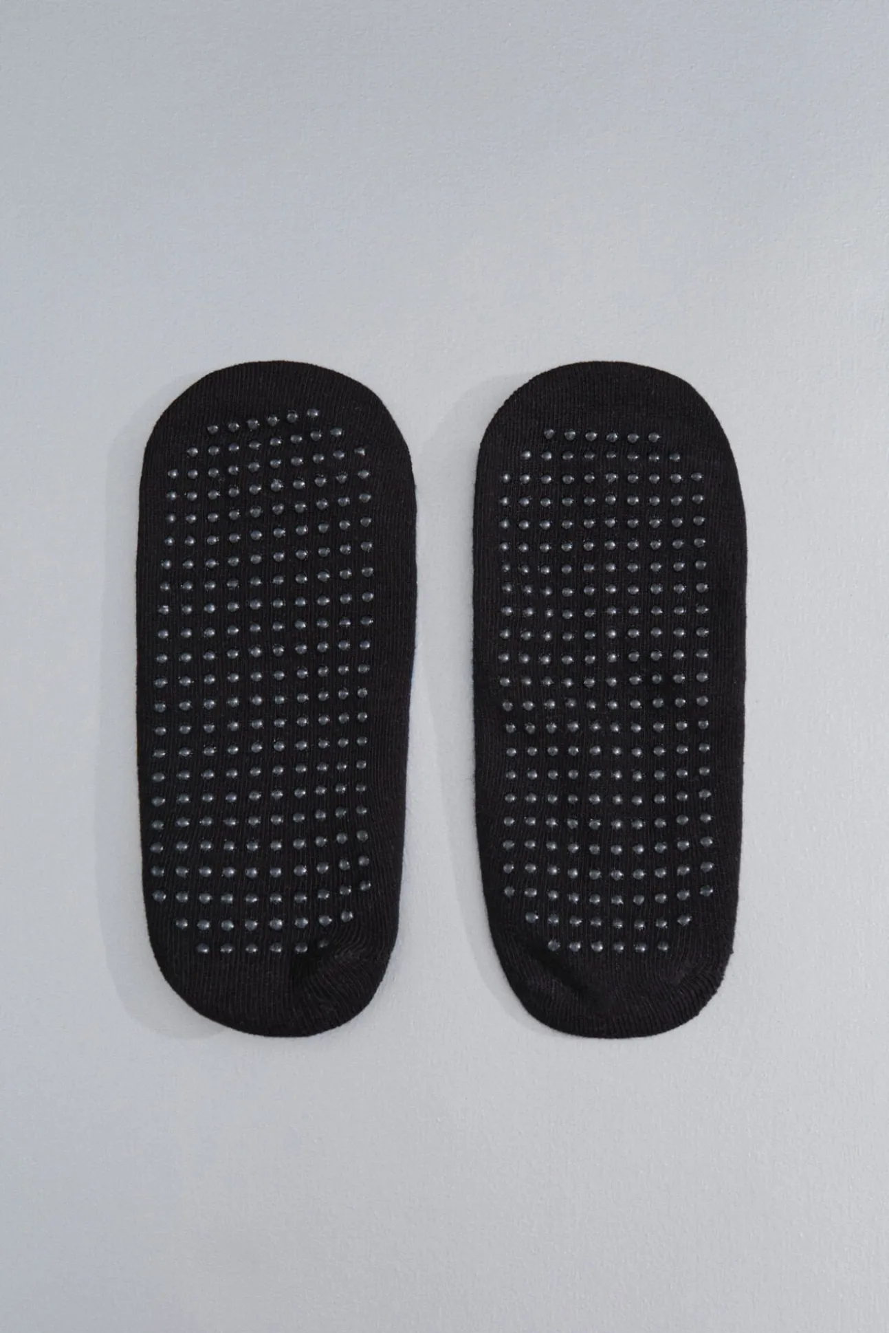 Meias de balé de algodão preto