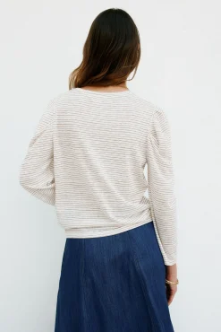 Milena. Camiseta riscas