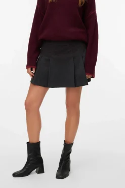 Mini saia plissada