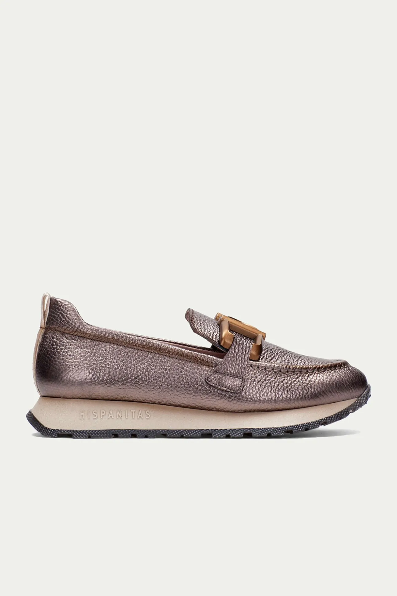 Mocassim esportivo KANSAS com detalhes metálicos