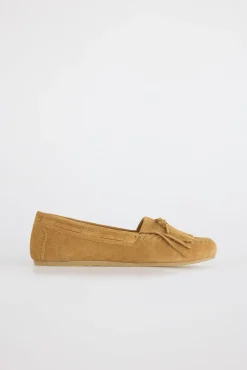 Mocassim franjas croute